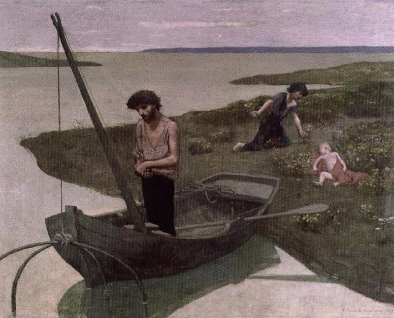 Pierre Puvis de Chavannes the poor fisherman Sweden oil painting art
